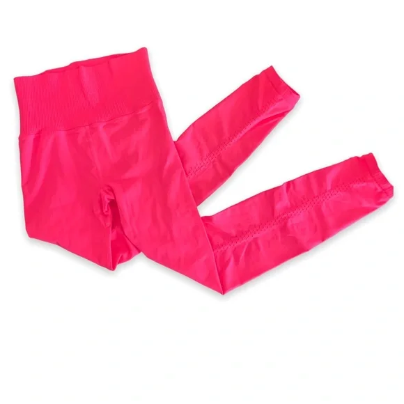✨New Free People Movement Good Karma Leggings in Tropical Pink- XS/S - Picture 4 of 11